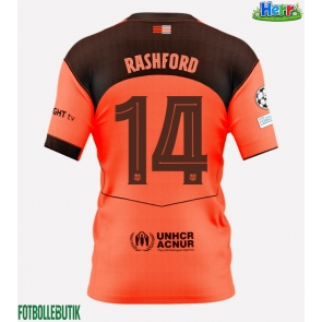 Barcelona Marcus Rashford #14 Tredje Tröja 2025-26 Kortärmad